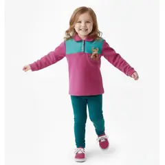 GENERICO - Chompa Polar Niña Fucsia