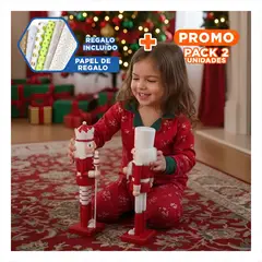 GENERICO - Pack2 Soldados Encantadores de Sala Set 2 Y+Papel de Regalo