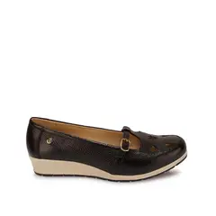 VIALE - Zapato Canasta Casual WIL-2521 Negro Cuero
