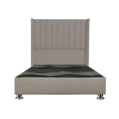 GENERICO - Cama tapizada Roma - 15plz Beige oscuro