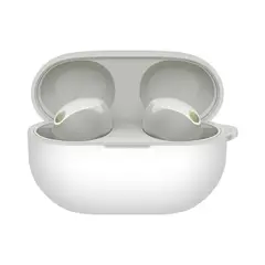 GENERICO - Funda case de silicona para audifonos SONY Wf-1000xm5 color blanco