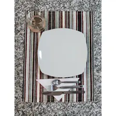 GENERICO - INDIVIDUAL NAVIDEÑO DE TELA DIMENSION 34X44 CM