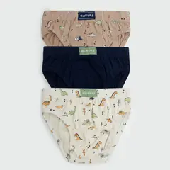 KUKULI - SET X3 TRUZAS DE NIÑO DINO M1180