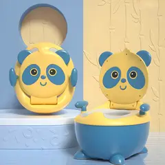 SM - BACIN ENTRENAMIENTO INODORO PARA BEBES NIÑOS INFANTIL PANDITA AMARILLO TURQUESA