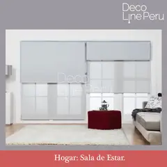 GENERICO - Roller Blackout 1.20 x 2.40 sistema manual