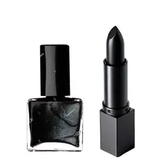 GENERICO - Pack maquillaje Halloween Labial más esmalte