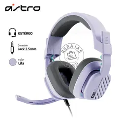 ASTRO - Audífonos A10 G2 Lila Gaming con Micrófono Multiplataforma