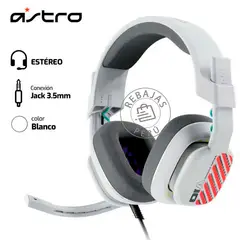 ASTRO - Audífonos A10 G2 Blanco Gaming con Micrófono Multiplataforma
