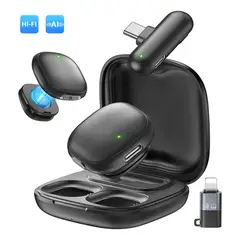 GENERICO - Micrófono Inalámbrico Profesional con Cancelación de Ruido