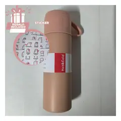 RYBIU IMPORT - Termo de Plastico para GYM Rosado M2 Y+Regalo Stickers