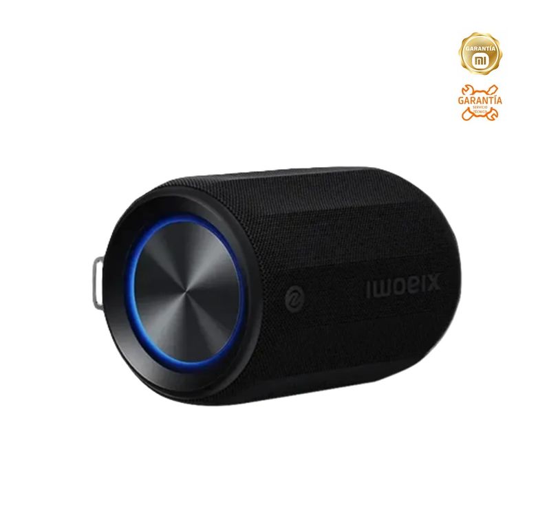 Speaker Mini ASM01A Bluetooth 5.3 IP67 360° Sonido RGB - Negro