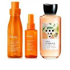 NATURA - Body splash + bruma facial + regalo Aguas frutas tropicales