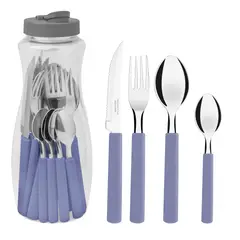 TRAMONTINA - Juego de Cubiertos 16 Piezas