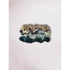 SENSA SILK - Scrunchies de seda tamaño mini no marca ni quiebra el cabello