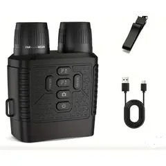 GENERICO - BINOCULAR DE VISION NOCTURNA Y DIURNA CON GRABADORA TAMBIEN TOMA FOTOS