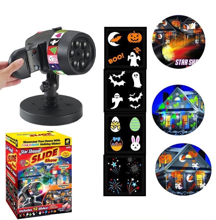 Proyector de Luces Led Navidad Halloween fiesta