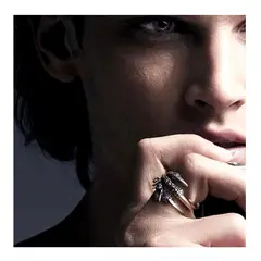 GENERICO - Anillo de compromiso Garra De Dragón Anillo Ajustable