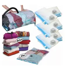 GENERICO - BOLSA AL VACIO PARA ROPA EDREDON VIAJE 80X110