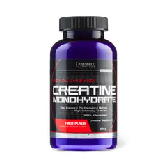 ULTIMATE NUTRITION - Creatina 300 g - Creatina Monohidratada y Micronizada - Fruit Punch