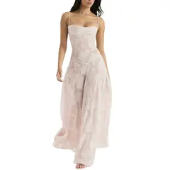 GIOIO - Vestido Mujer Casual Versátil y Cómodo Rojo