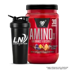BSN - Amino X 30 servicios - Fruit Punch + Shaker