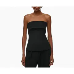 GIOIO - Blusa Mujer Casual Ajustada Elegante Negro