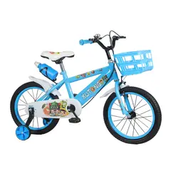 GENERICO - Bicicleta Para Niña Infantil Kids Aro 16 Celeste BC8