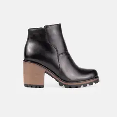 GINO BIGIONI - Botin Mujer de cuero BTPL13 Negro Napa