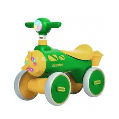 GENERICO - Scooter De Equilibrio Para Niños Coche Sin Pedales - Verde