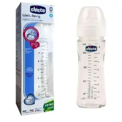 CHICCO - BIBERON PIREX GRANDE 24OML BLANCO WELL- BEING