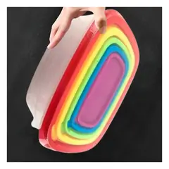 RYBIU IMPORT - Taper para Organizar los Alimentos Y+Ligas de Regalo