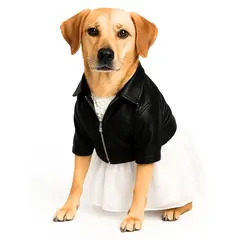 GENERICO - DISFRAZ Vestido de Tiffany para Mascotas Talla 6