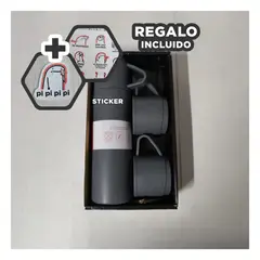 RYBIU IMPORT - Termo de Plastico para GYM Plomo M2 Y+Regalo Stickers