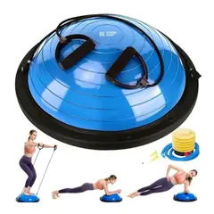 XTREME SPORT - Balon Bosu + Ligas soporte 150kg Pelota de Equilibrio