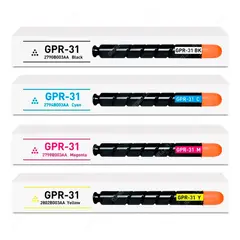GENERICO - Toner Compatible Canon GPR-31 Negro y colores
