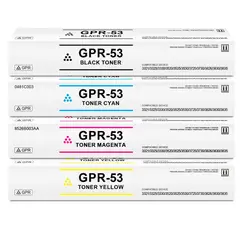 GENERICO - Toner Compatible Canon GPR-53 Negro y colores