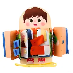 GENERICO - Libro Sensorial de Aprendizaje Montessori Profesiones