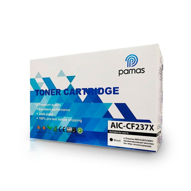Tóner Compatible PAMAS CF237X Negro para HP LaserJet M608 M609
