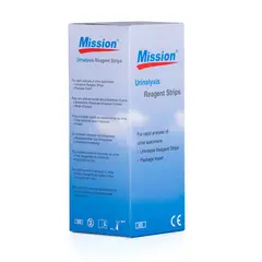 ACON - Tiras Reactivas Para Urianálisis Mission 11p Caja 100 Und