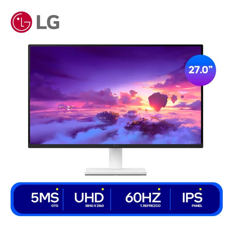 MONITOR 27 27US500-W 4K IPS HDR10