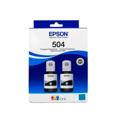 EPSON - PACK DE 2 BOTELLAS DE TINTA T504120-2P NEGRO PN 135107