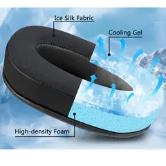 GENERICO - Almohadillas de Gel Para audifonos Logitech G Pro G Pro X G Por X2 - Negro