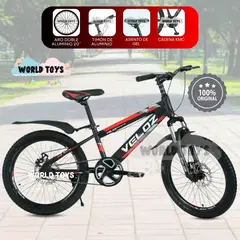 VELOX - Bicicleta Para Niño Aro 20 «PALMEIRA SMOL II» Dark Red