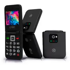 LOGIC - Z3L 4g Celular Plegable Botones Grandes Sos Dual Sim
