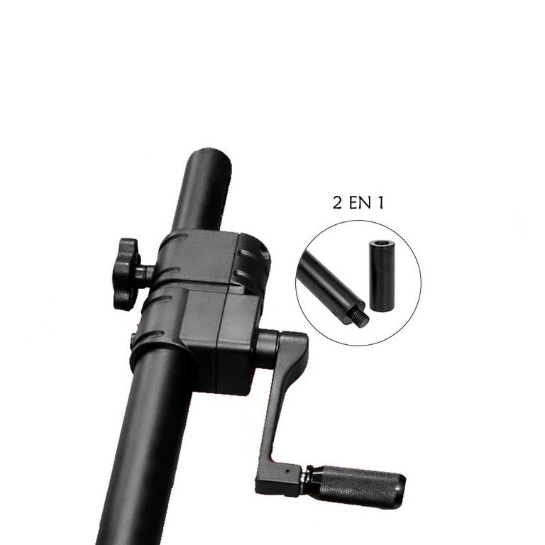 MRS - Acople Pole con manibela soporta 80kg de 14mt - MRS-48