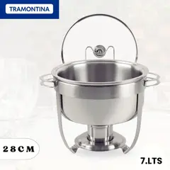 TRAMONTINA - Rechaud Baño Maria 28Cm 7Lt -