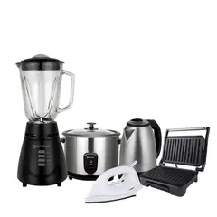 IMACO - Pentacombo Licuadora + Grill + Olla + Hervidor+ Plancha