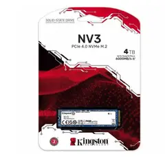 KINGSTON - Unidad de estado sólido NV3 - M.2 2280 Interno SNV3S/4000G