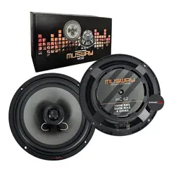 GENERICO - Parlantes Coaxial Musway Mc62 Mc Series 6.5 200w Peak Power