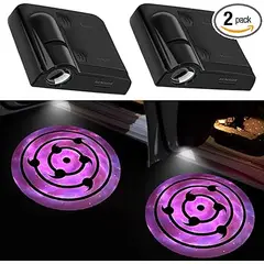 GENERICO - Luz Proyector Puerta Auto LED Símbolo Ojo Ninja